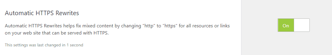 AUTOMATIC HTTPS